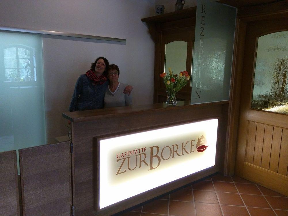 Hotel Zur-Borke Neuenrade Exterior foto